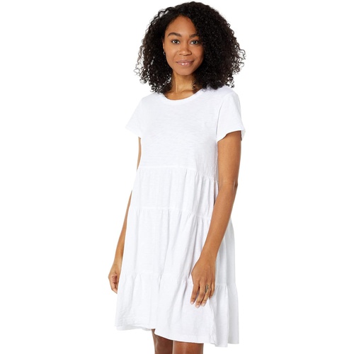  Dylan by True Grit Rosie 100% Cotton Short Tiered Dress