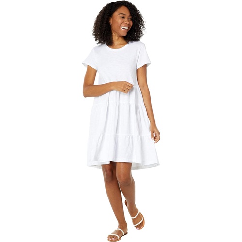  Dylan by True Grit Rosie 100% Cotton Short Tiered Dress