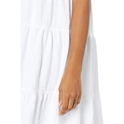  Dylan by True Grit Rosie 100% Cotton Short Tiered Dress