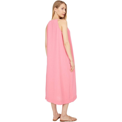  Dylan by True Grit Solid Chelsea Gauze Sloan Sun-Dress