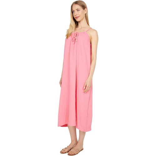  Dylan by True Grit Solid Chelsea Gauze Sloan Sun-Dress