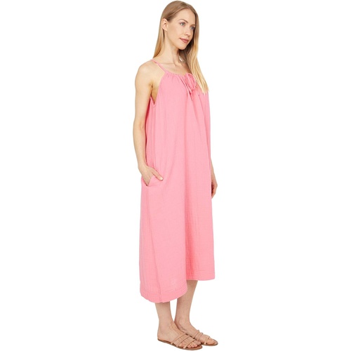  Dylan by True Grit Solid Chelsea Gauze Sloan Sun-Dress