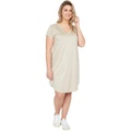 Dylan by True Grit Soft Suede Knits Short Sleeve Babydoll Dress