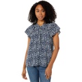 Dylan by True Grit Charlie Prairie Floral Raglan Blouse