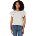 Dylan by True Grit Charlie Prairie Floral Raglan Blouse