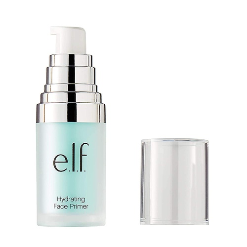  e.l.f., Hydrating Face Primer, Lightweight, Long Lasting, Creamy, Hydrates, Smooths, Fills in Pores and Fine Lines, Natural Matte Finish, Infused with Vitamin E, 0.47 Oz