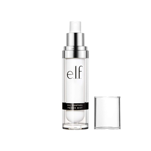  E.l.f. e.l.f, Oil Control Primer Mist, Water-Based, Mattifying, Lightweight, Hydrates, Preps, Balances Oil, Controls Shine, Enriched with Purified Water, Cucumber and Vitamin E, 1.01 Fl O