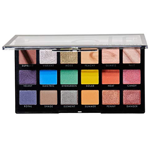  e.l.f. Cosmetics18 Hit Wonders Eyeshadow Palette, 0.617 Ounce