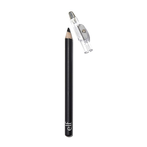  e.l.f. Satin Eyeliner Pencil with BuiltIn Sharpener, Black, 0.03 Ounce