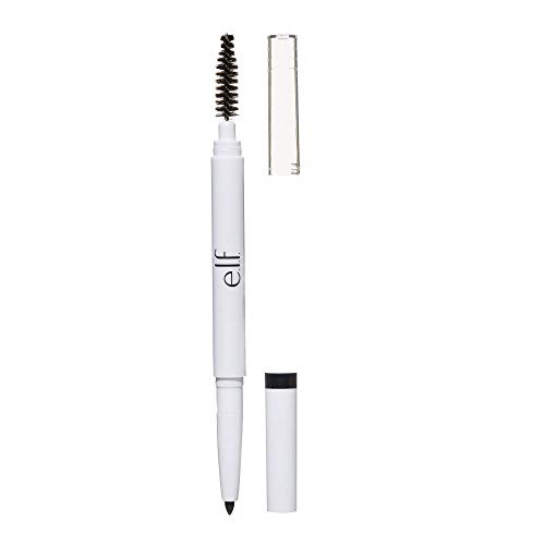  E.l.f. e.l.f, Instant Lift Brow Pencil, Dual-Sided, Precise, Fine Tip, Shapes, Defines, Fills Brows, Contours, Combs, Tames, Black, 0.006 Oz