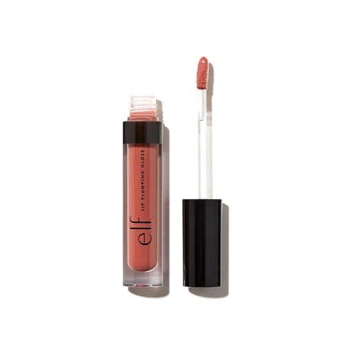  e.l.f., Lip Plumping Gloss, Hydrating, Nourishing, Invigorating, High-Shine, Plumps, Volumizes, Cools, Soothes, Mocha Twist, Shimmer, 0.09 Oz