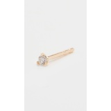 EF Collection 14k Single Baby Solitaire Diamond Stud