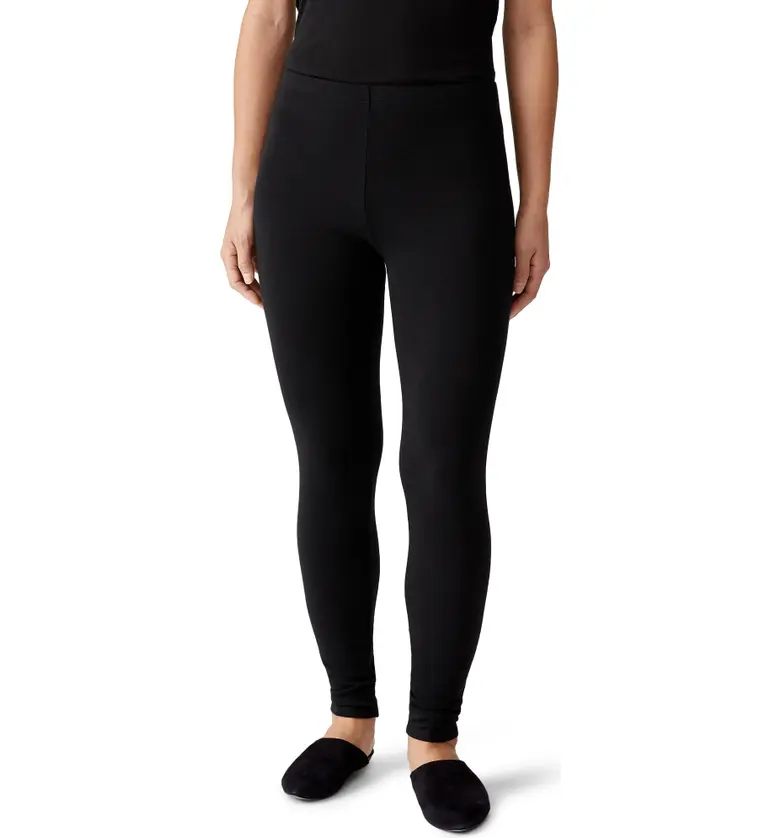 Eileen Fisher Ankle Leggings_BLACK