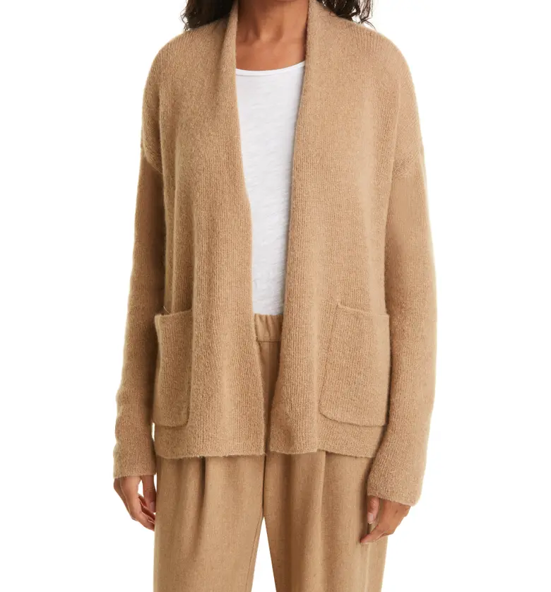 Eileen Fisher Boxy Open Front Cardigan_LTHON