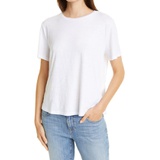 Eileen Fisher Crewneck Boxy Organic Cotton T-Shirt_WHITE