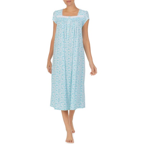  Eileen West Waltz Cap Sleeve Cotton Jersey Nightgown_VINEY FL