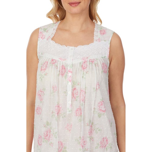  Eileen West Floral Eyelet Ballet Nightgown_FLORAL