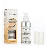 ELAIMEI TLM Concealer Cover Cream, Flawless Colour Changing Foundation Makeup, Warm Skin Tone Foundation liquid Base Nude Face Moisturizing Liquid Cover Concealer for Women and Girls (1pcs