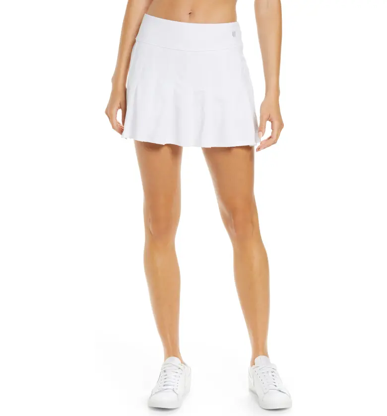 EleVen by Venus Williams Flutter Tennis Skirt_WHITE