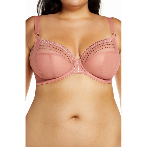  Elomi Matilda Full Figure Underwire Plunge Bra_ROSE GOLD