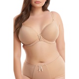 Elomi Bijou Full Figure Underwire Plunge Bra_SAND