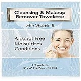 ELYAN Cleansing and Makeup Remover Wipes with Vitamin E, 45 Pack (in Organza Bag)