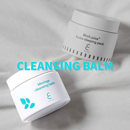  Enature Moringa Cleansing Balm 75g / 2.6 oz, smooth & strong cleansing balm, Animal ingredients free, Paraben-free