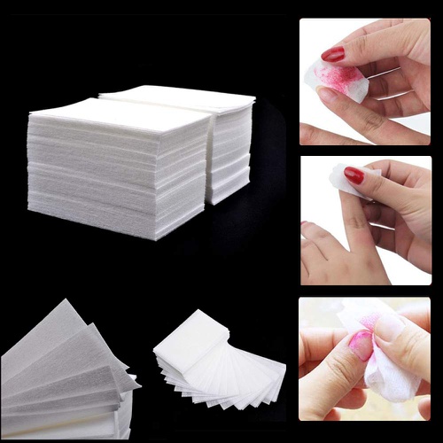  Ealicere Nail Wipes,Lint Free Wipes for Acrylic Nails,Gel Residue Wipe Off Solution for Nails,Includes 1000PCS Nail Cotton Pads,1PCS Acetone Pump,for Nail Alcohol Polish Removal