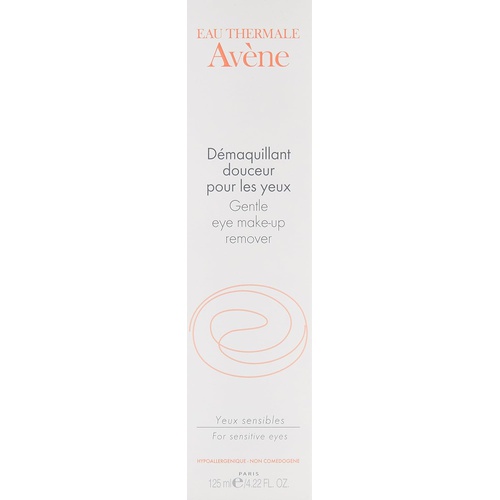  Eau Thermale Avene Gentle Eye Make-up Remover, Oil-Free, Hypoallergenic, Non-Comedogenic, 4.2 oz.