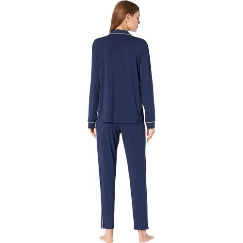  Eberjey Gisele Slim Tuxedo Pajama Set