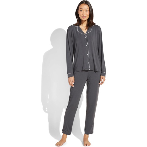  Eberjey Gisele Slim Tuxedo Pajama Set