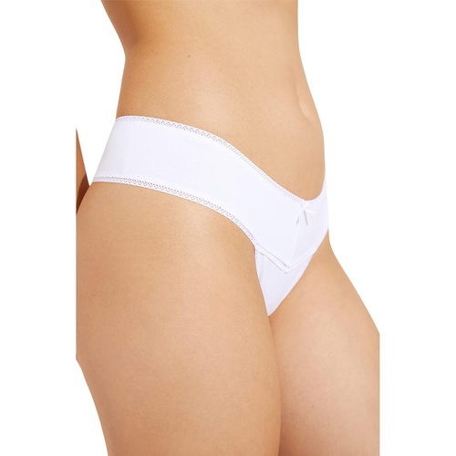  Eberjey Pima - The Stretch Cotton V Thong