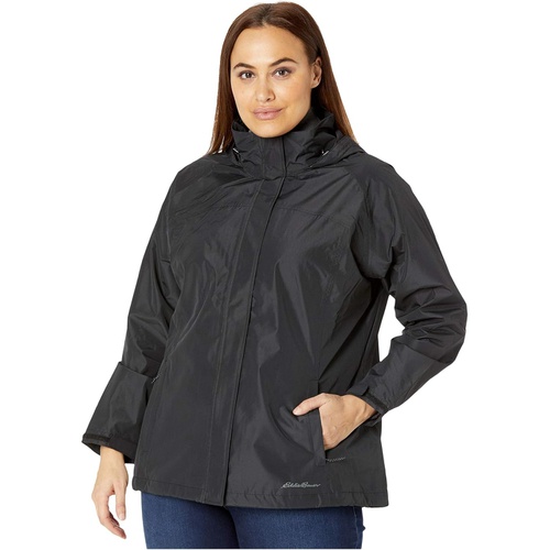  Eddie Bauer Plus Size Packable Rainfoil Jacket