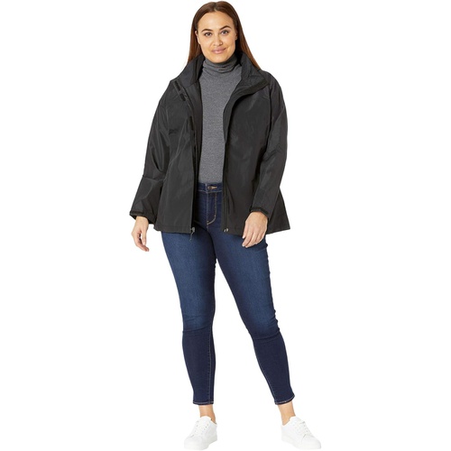  Eddie Bauer Plus Size Packable Rainfoil Jacket