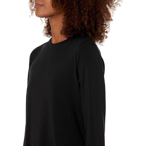  Eileen Fisher Crew Neck Tunic in Fine Stretch Jersey Knit