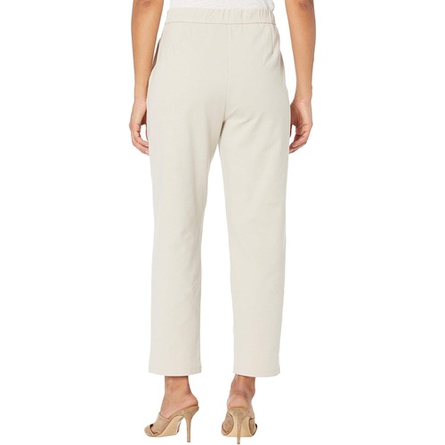  Eileen Fisher Organic Cotton Ponte Slouchy Ankle Pants