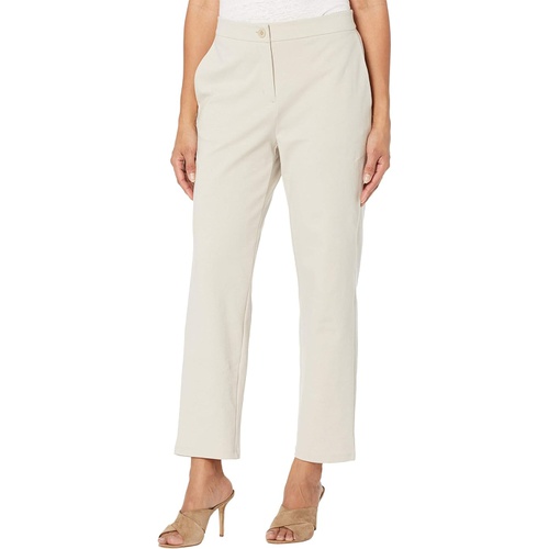  Eileen Fisher Organic Cotton Ponte Slouchy Ankle Pants