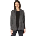 Eileen Fisher Organic Linen Delave High Collar Cardigan