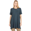 Eileen Fisher Crew Neck Short Sleeve Tunic