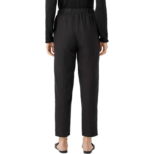  Eileen Fisher Tapered Ankle Pants in Tencel and Linen