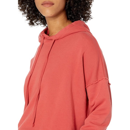  Eileen Fisher Cropped Hoodie in Organic Cotton French Terry