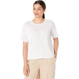 Eileen Fisher Jewel Neck Pullover