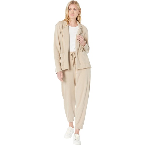  Eileen Fisher Long Blazer in Lightweight Organic Cotton Terry