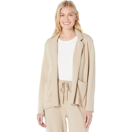  Eileen Fisher Long Blazer in Lightweight Organic Cotton Terry