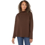 Eileen Fisher Funnel Neck Box Top