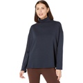 Eileen Fisher Funnel Neck Box Top