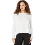 Eileen Fisher Boatneck Box Top in Organic Linen Cotton Jersey