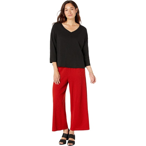  Eileen Fisher V-Neck Box Top