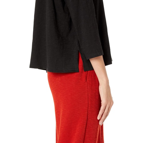  Eileen Fisher V-Neck Box Top