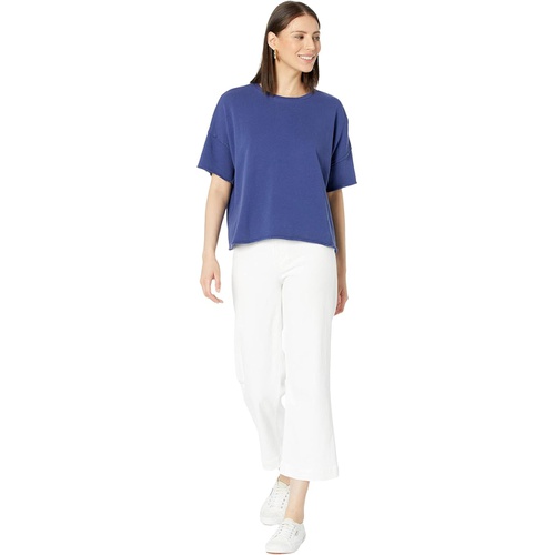  Eileen Fisher Crew Neck Boxy Top